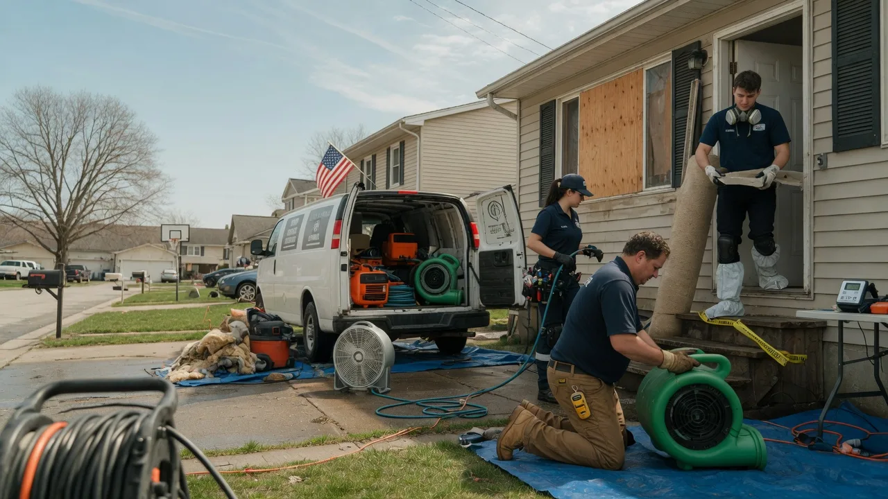 Water Damage Restoration in Mount Carmel, TN near me